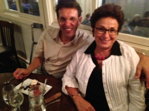 Frank and Rhonda Gelbwasser at Chez Nous